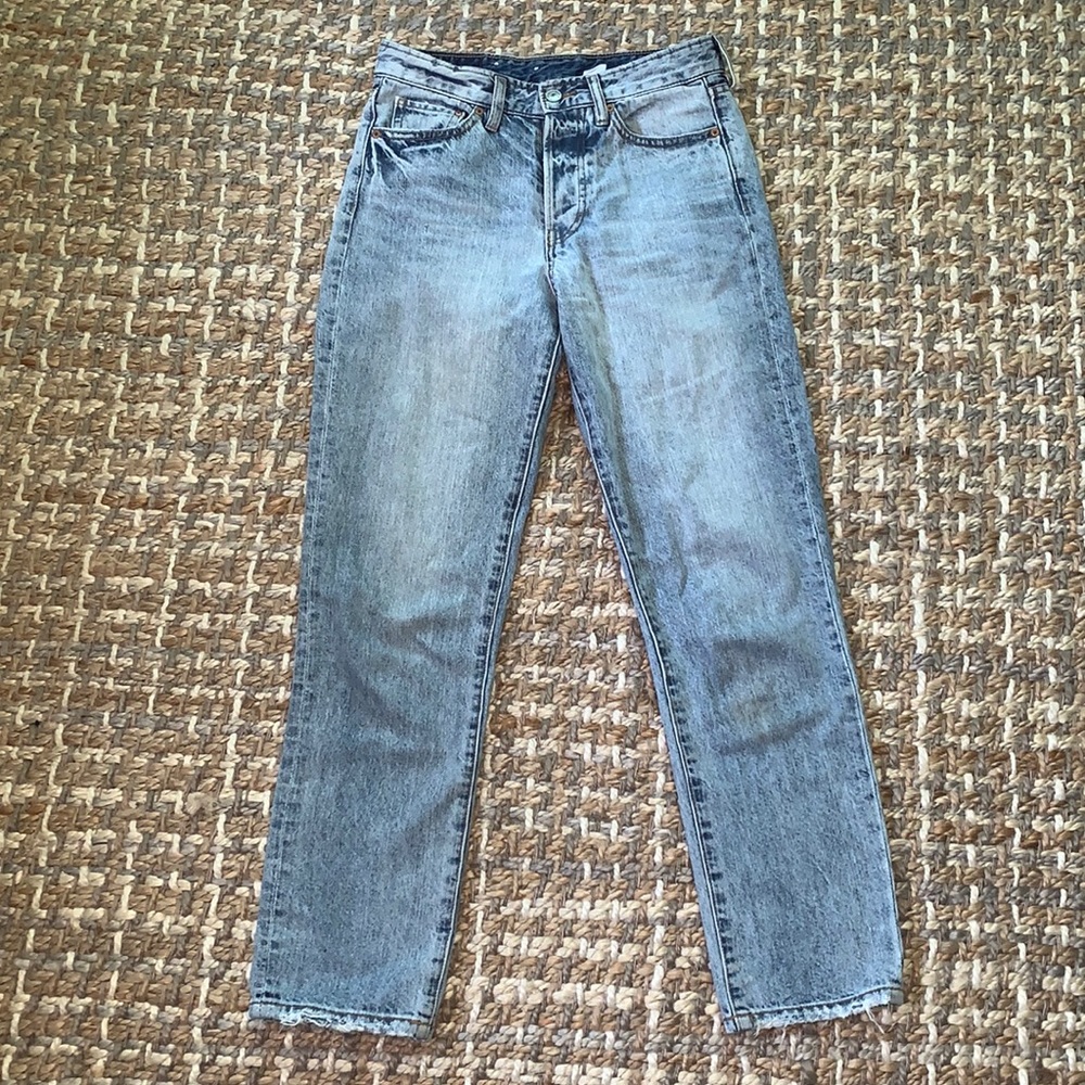 H&M Vintage Fit Cropped High Waist Jean